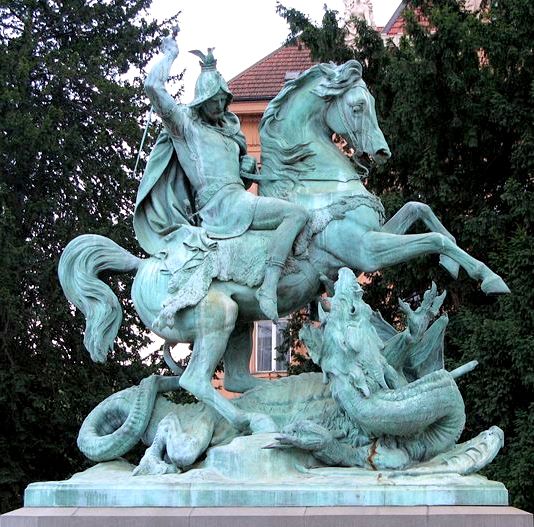Статуя на светеца в центъра на Загреб Снимка: Wikimedia, CC