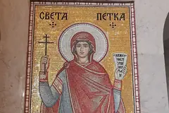 Мозаечна икона на Света Петка