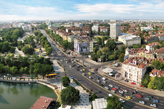 София изглежда добре от високо... Снимка: Boby Dimitrov, Wikimedia, CC